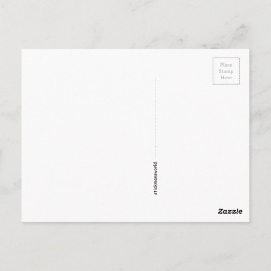 schöner Tag Postkarte (Rückseite)