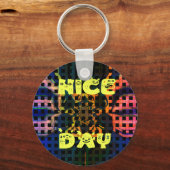 schöner Tag Schlüsselanhänger (Vorderseite)