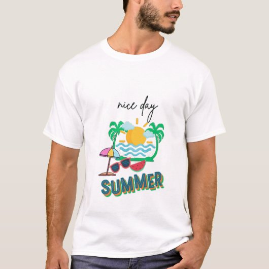 Schöner Tag T-Shirt (Vorderseite)