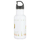 Schöner Tag Trinkflasche (Rückseite)