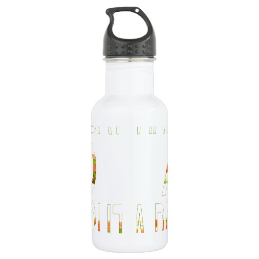 Schöner Tag Trinkflasche (Rückseite)