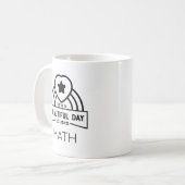 Schöner Tag zum Mathematiklehrer Kaffeetasse (Vorderseite Links)