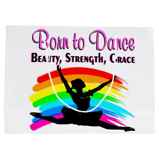 SCHÖNER TANCER GROßE GESCHENKTÜTE (Rückseite)