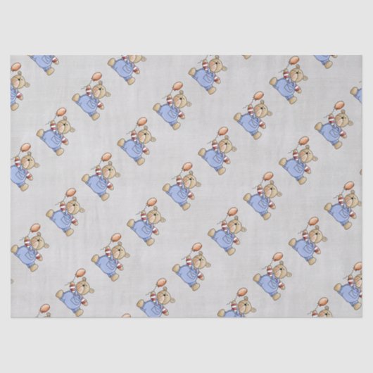 Schöner Teddybär Seidenpapier (Vorderseite)