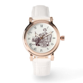 Schöner Tee aus Damengetränken Armbanduhr