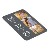 Schöner Termin EDITABLE COLOR Save The Date Magnet (Rechte Seite)