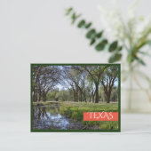Schöner Texas Park Postkarte (Stehend Vorderseite)