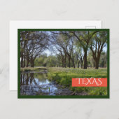 Schöner Texas Park Postkarte (Vorne/Hinten)