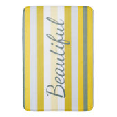 Schöner Text kann entfernt werden Badematte (Vorderseite Vertikal)