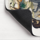 Schöner Tierzoo_ Mousepad (Ecke)