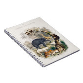 Schöner Tierzoo_ Notizblock (Rechte Seite)