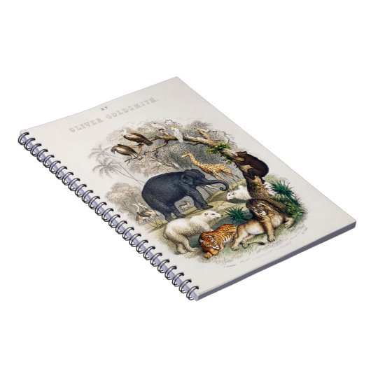 Schöner Tierzoo_ Notizblock (Rechte Seite)