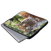 Schöner Tiger Laptopschutzhülle (Vorne Knopf)