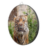 Schöner Tigerdruck Dartscheibe (Vorderseite rechts)