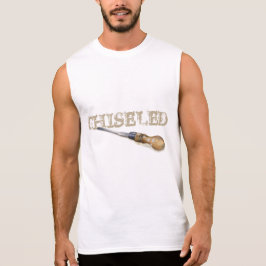 Schöner Tischler-T - Shirt der gemeißelten Männer