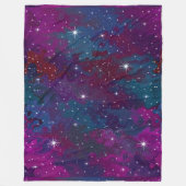 Schöner, transparenter Night Sky Fleecedecke (Vorderseite)