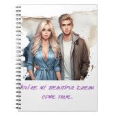 Schöner Traum Notizblock (Vorderseite)