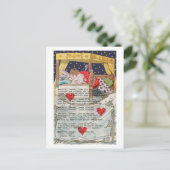 Schöner Traum Weckte mir Postkarte (Stehend Vorderseite)