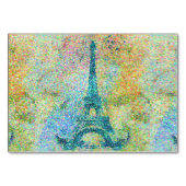 Schöner trendiger, Vintager Eiffelturm Tischnummer (Vorderseite)