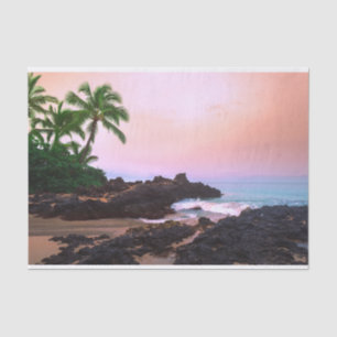 Schöner tropischer hawaiische seidenpapier