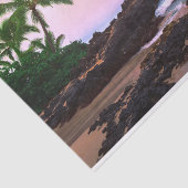 Schöner tropischer hawaiische seidenpapier (Ausschnitt)