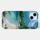 Schöner tropischer Strand Case-Mate iPhone Hülle (Rückseite (Horizontal))