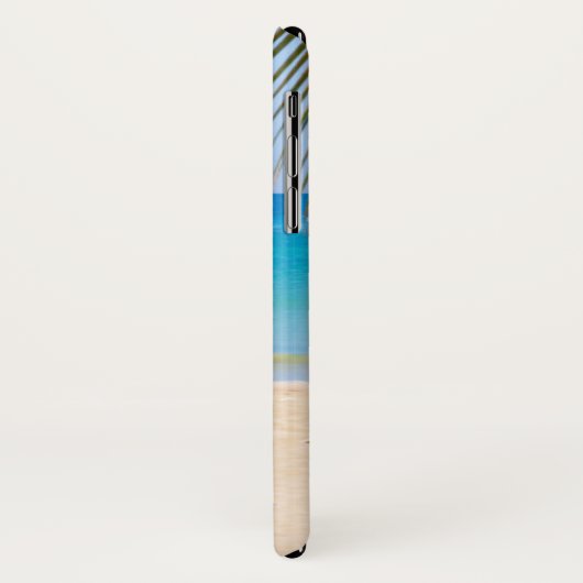 Schöner tropischer Strand mit Rowboat Case-Mate iPhone Hülle (Hinten/Links)