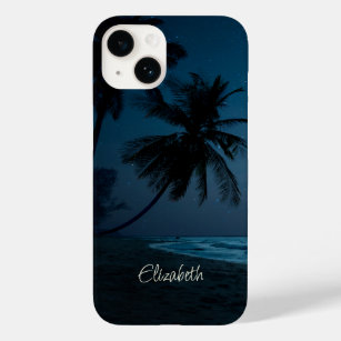Schöner tropischer Strand, Palmen Case-Mate iPhone 14 Hülle