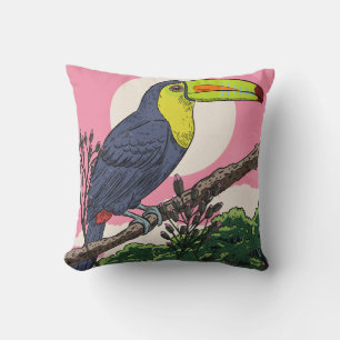 Schöner Tukantukan Vogel Kissen