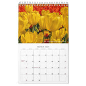 Schöner Tulips Blume Kalender (Mär 2026)