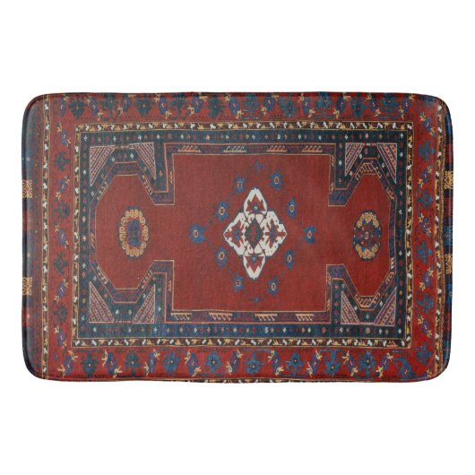 Schöner türkischer Teppichboden Bath Mat Badematte (Vorderseite)