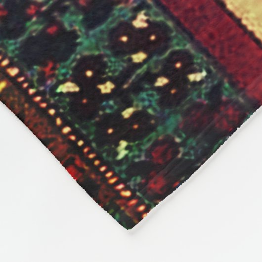 Schöner türkischer Teppichboden Fleecedecke (Ecke)