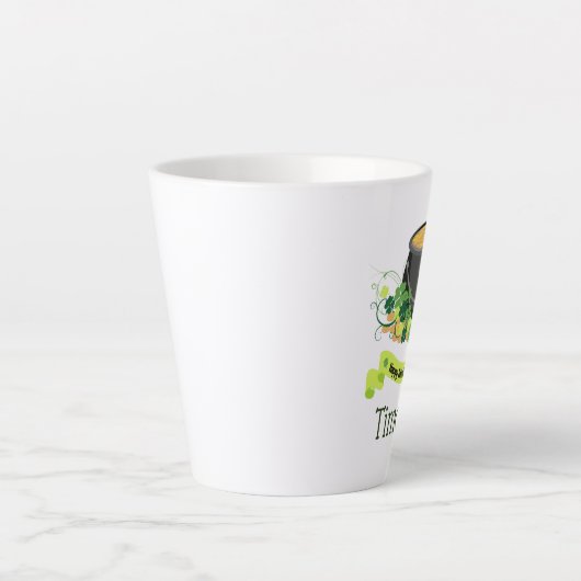 Schöner und lustiger St. Patrick's Day Milchtasse (Vorderseite)