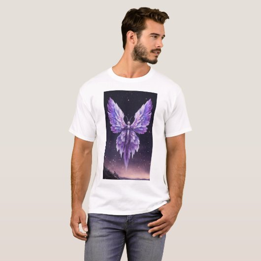 Schöner und perfekter Kleiner Engel Wings T - Shir T-Shirt (Vorne ganz)