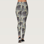 SCHÖNER UND SCHNELLER MOPS LEGGINGS (Rückseite)