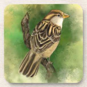 Schöner Untersetzer Little Sparrow