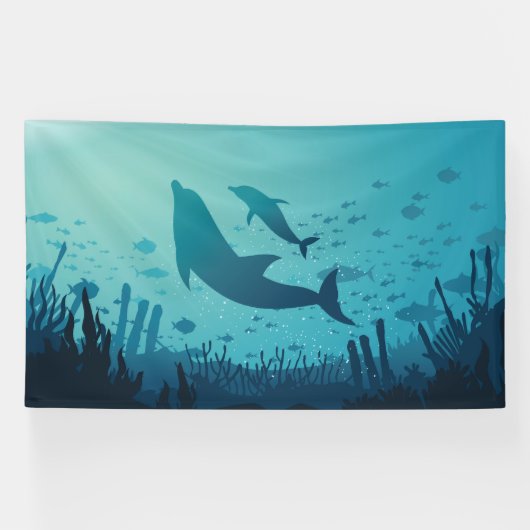 Schöner Unterwassersee Banner (Horizontal)