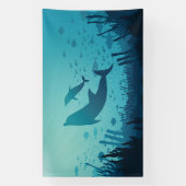 Schöner Unterwassersee Banner (Vertikal)