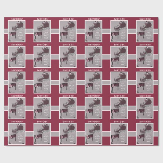 Schöner Urlaub Geschenkpapier (Flach)