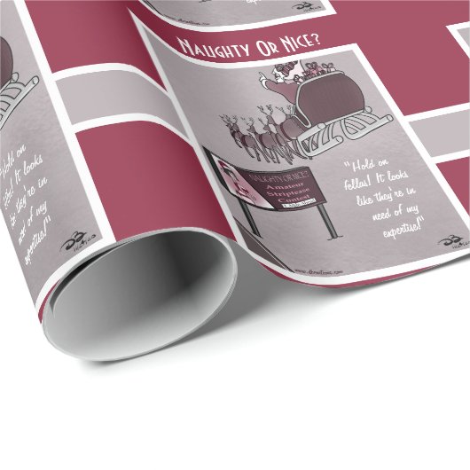 Schöner Urlaub Geschenkpapier (Rolleneckpunkt)