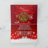 Schöner Urlaub Karte (Innenseite)