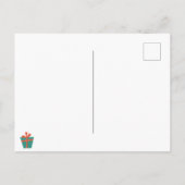 Schöner Urlaub! Niedlich Pinguin | Weihnachten Postkarte (Rückseite)