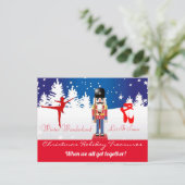 Schöner Urlaub Postkarte (Stehend Vorderseite)