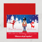 Schöner Urlaub Postkarte (Vorne/Hinten)