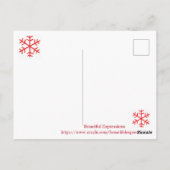 Schöner Urlaub Postkarte (Rückseite)