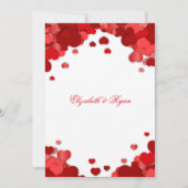 Schöner Valentinstag, Einladung zur Hochzeit (Vorderseite)