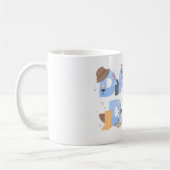 Schöner Vatertag für Angelfreunde Kaffeetasse (Links)