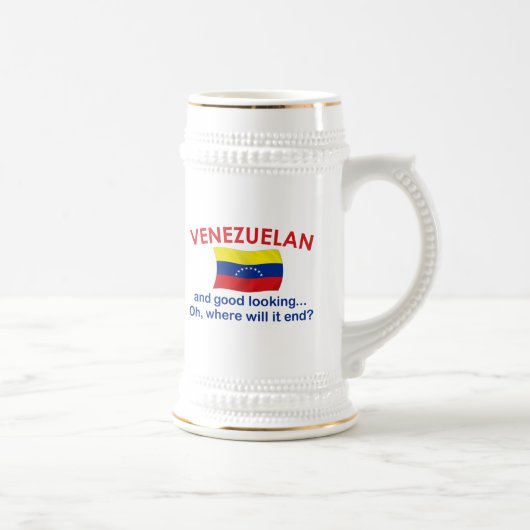 Schöner Venezolaner Bierglas (Rechts)