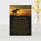 Schöner Verlust der PferdeBeileids-Karte Karte (Gelbe Blume)