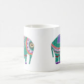 Schöner Verzierter Elefant Kaffeetasse (Mittel)